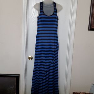 Casual Striped maxi dress
